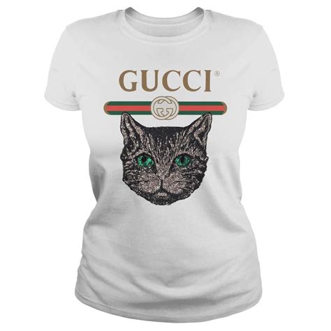 camisa gucci gato|gucci jersey t shirt.